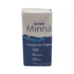 Lenço De Papel Minná C/10