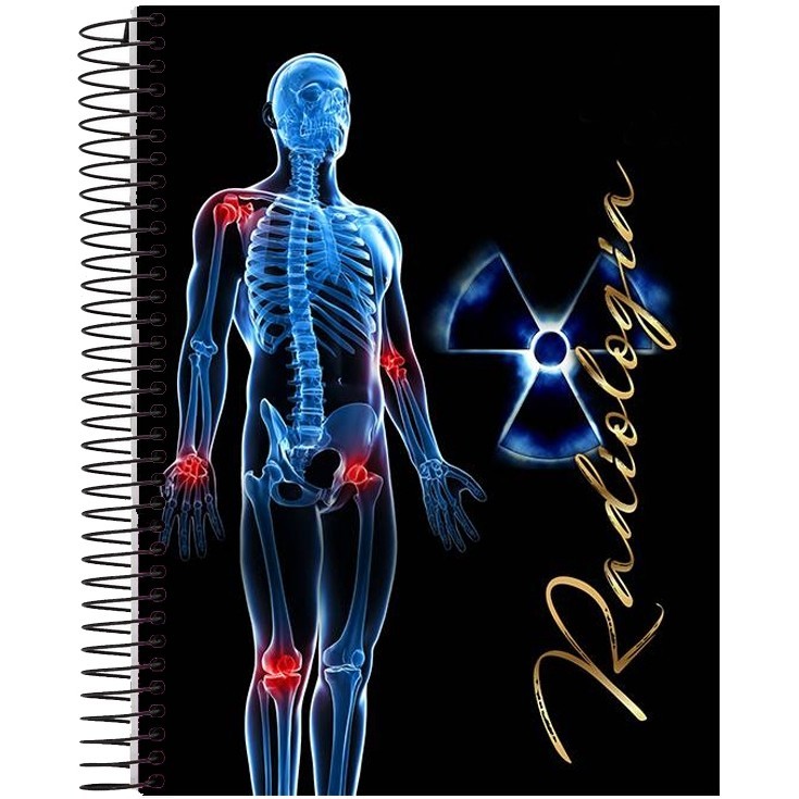 Caderno 1 Matéria, 10 Matérias ou 20 Matérias Radiologia em Oferta na Shopee