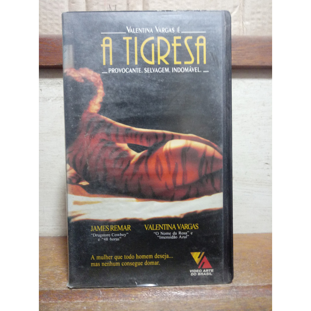 Vhs A Tigresa - Valentina Vargas - James Remar - George Peppard