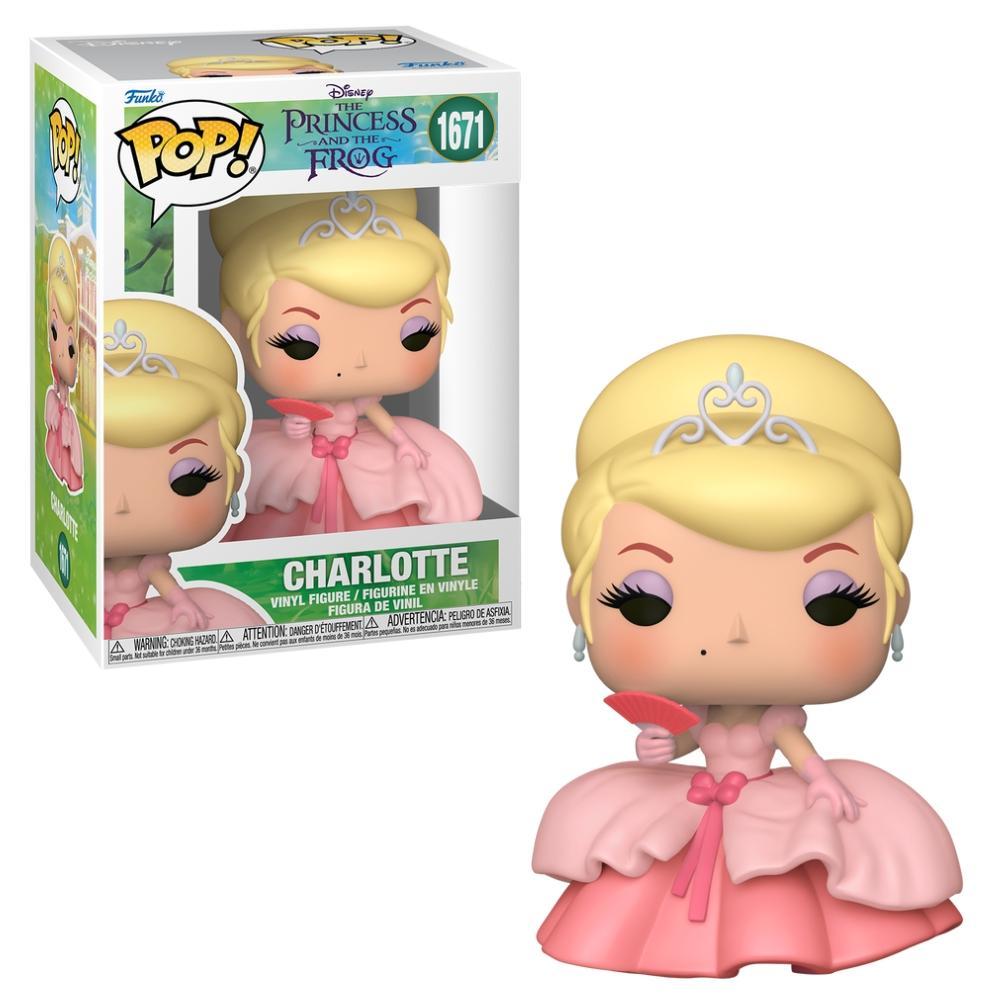 Boneco Funko Pop! Disney A Princesa e o Sapo Charlotte em Oferta na Shopee