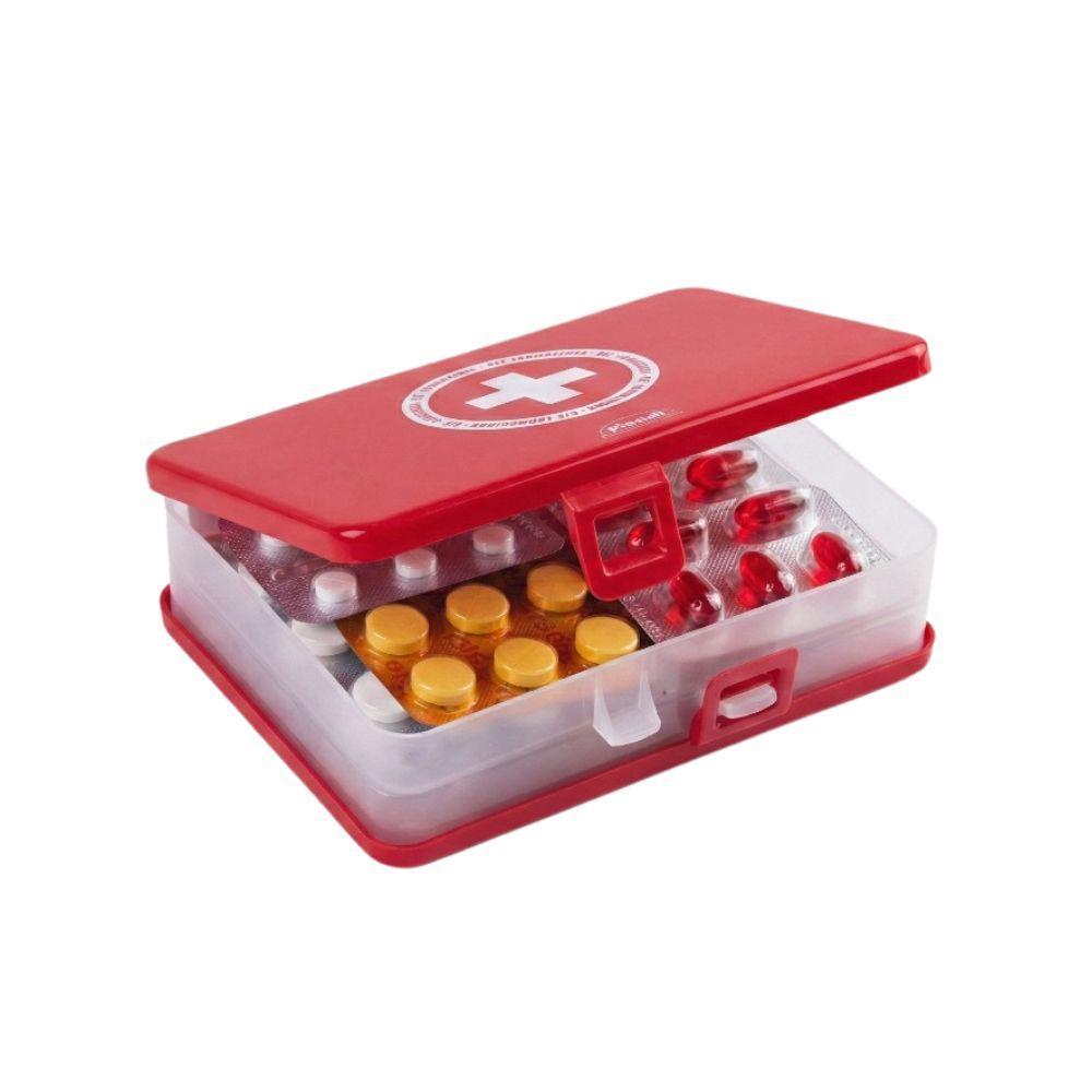 Organizador Duplo Remédios Comprimidos Farmacinha Plasútil