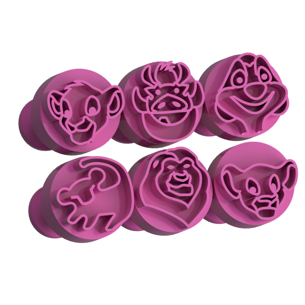 Carimbos para Docinhos Leão 2 em Oferta na Shopee