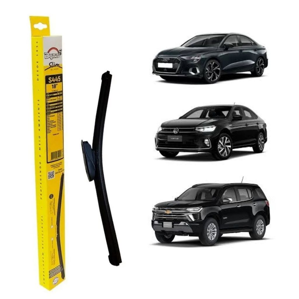 Palheta Dianteira 18" Fiat Bravo, Kia Sportage, Renault Symbol, VW Passat etc