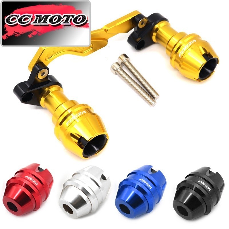 Para Honda Força 300 350 Forza300/350 Garfo Dianteiro Roda Outono Eixo Silenciador Quadro De Proteção Slider Anti Aciden