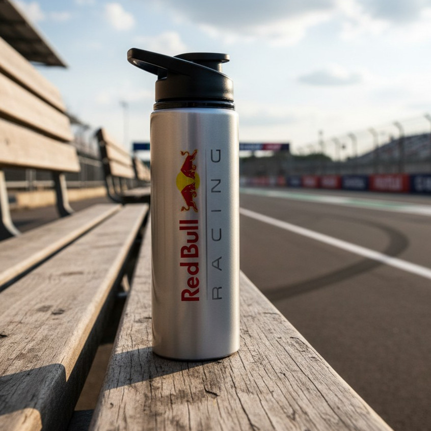 Garrafa Squeeze RedBull formula 1 F1 Garrafa de agua Alumínio 750ML em Oferta na Shopee