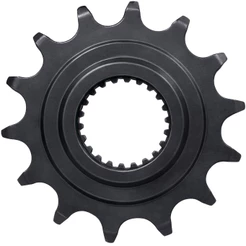 Pinhão de transmissão relação 14 dentes 428 YS250 FZ250 Fazer 2006 em diante XTZ250 Lander 2007 a 2008