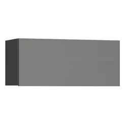 Armário Aéreo 70cm Porta Basculante Lina Z06 Gris - Mpozenato
