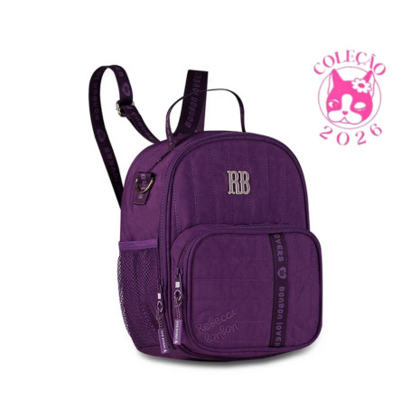 Lancheira Térmica 2 em 1 Rebecca Bonbon Sweet Dreams Cor:Roxo em Oferta na Shopee