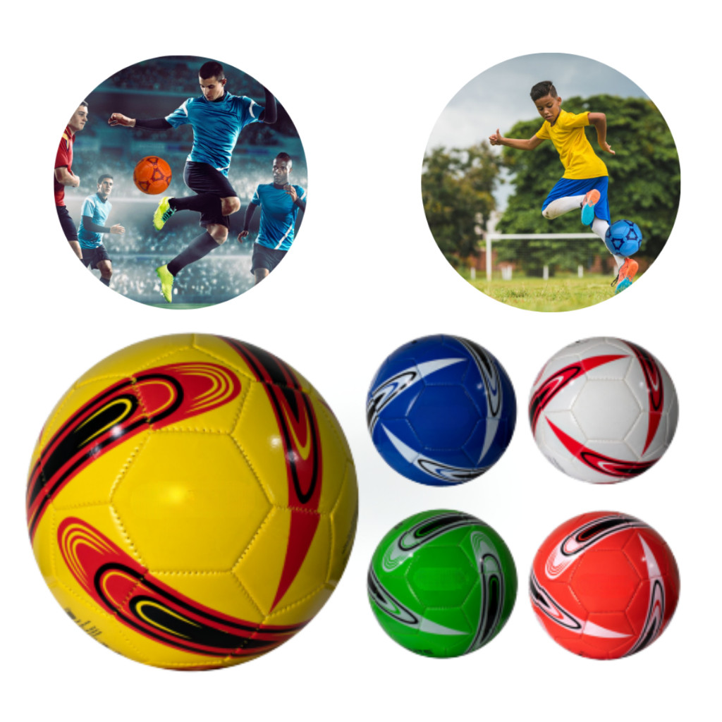 Bola Futebol Campo Quadra Areia Sintético Futsal Capotao Infantil Resistente N5 Oficial Treino Presente / Bomba De Ar