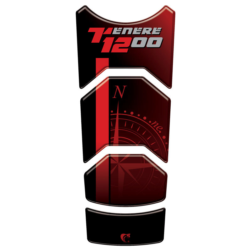 Protetor Tanque Adesivo Super Tenere 1200 azul 2011 a 2020 VERMELHO