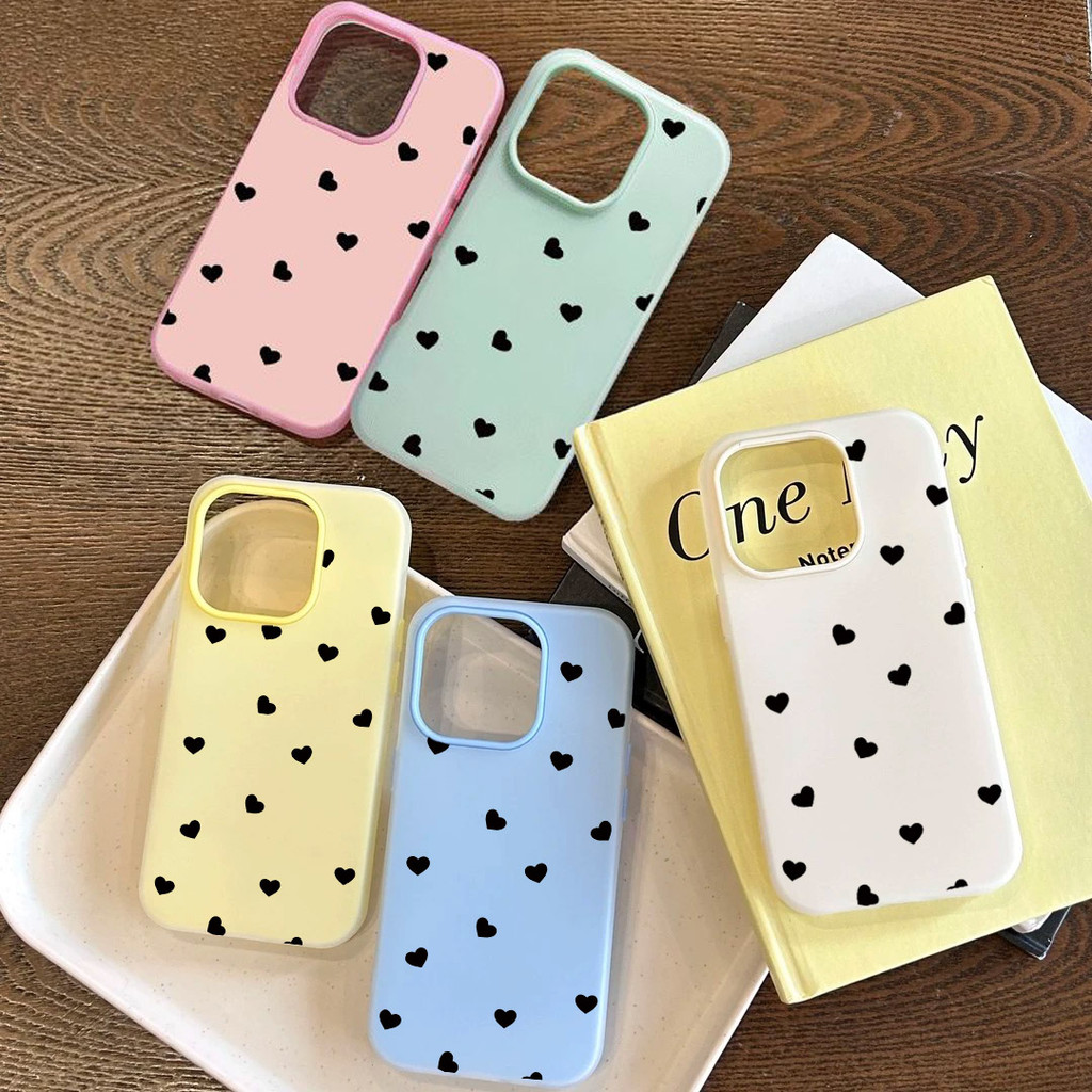 Capa Para Samsung A17 A07 A06 A16 A26 A05 A15 A04S A04E A14 A13 A03 A34 A23 A32 A10 A51 A71 A12 A11 Love Heart Case