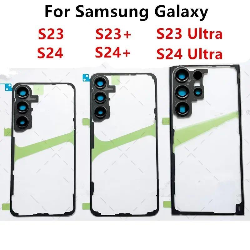 Carcaça Para Samsung Galaxy S24 Ultra S23 Plus Bateria Transparente Tampa Traseira Reparação Porta em Oferta na Shopee