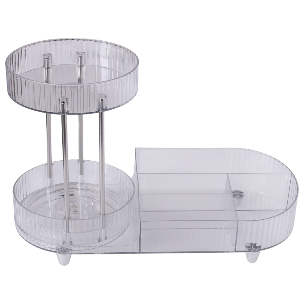 Porta Maquiagem Organizador de Mesa Para Cosméticos Plástico