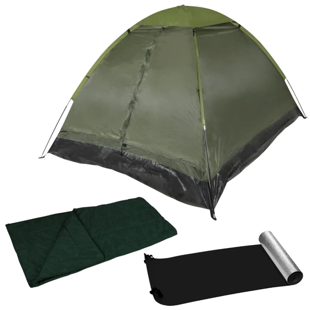 Kit Camping Outdoor 3 Pessoas Pantanal 300mm + Saco Dormir + Isolante