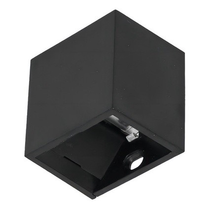 Arandela Mini Focus Preta Facho Ajustável 2w 3.000k Aaatop