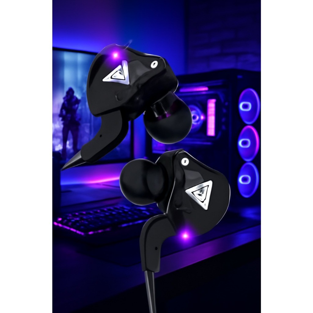 Fone de Ouvido Kz Pra Gamers Fone Ouvido Qkz Abafador Fone Microfone — R$ 78,00 em Shopee