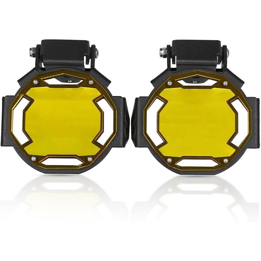 Protetor De Farol VrAre Para Motocicleta CNC Luz De Nevoeiro Guardas Capa De Lâmpada De Neblina BM & W K1600B K1600GT K1