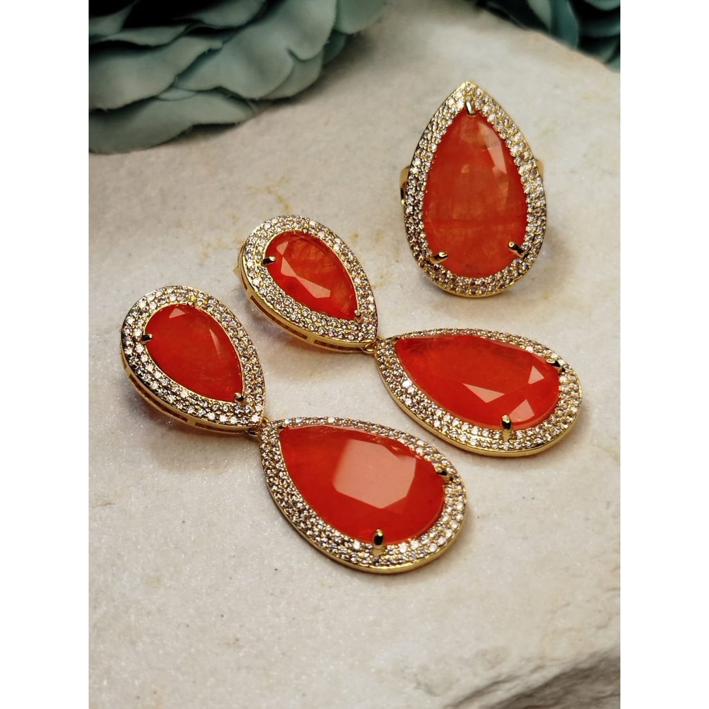 Conjunto Sunset Coral Duo