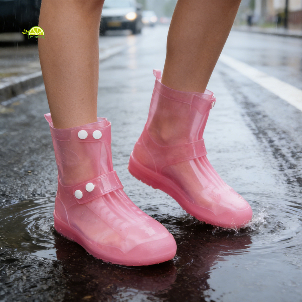 Waterproof Shoe Protectors Outdoor Rain Gear Rainproof Covers – Anti-slip Wear-resistant Puncture-proof for Men for Ra