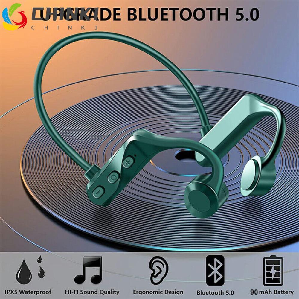 Fones De Ouvido Bluetooth CHINK , Sem Fio K69 De Condução Óssea HiFi Esportivos