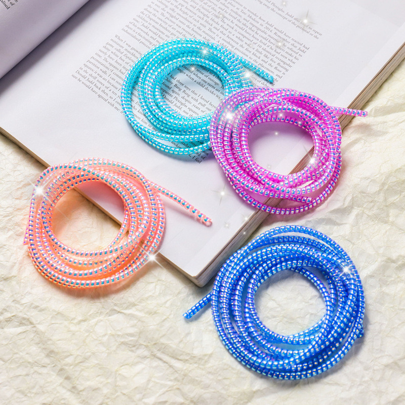 1,40 Mola de Proteção USB ou Fone  Carregamento de Mola Espiral