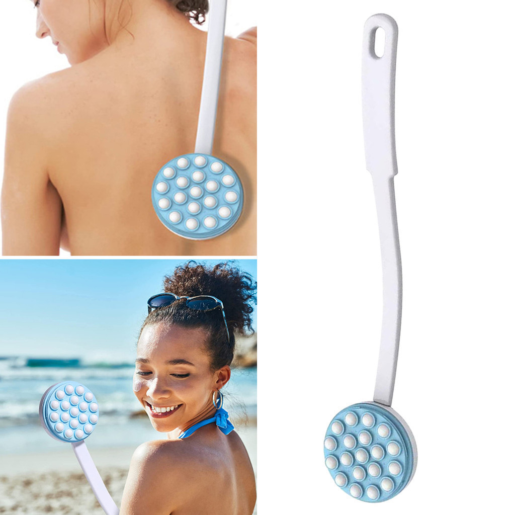 Aplicador De Loção Traseira Massageador Auto-Portátil Protetor Solar Creme Gel De Banho Pernas Pés Longo Dispensador De