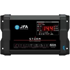 FONTE CARREGADOR DE BATERIA JFA 60 Ah STORM PLUS COM SCI