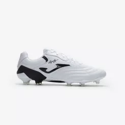 Chuteira de Campo Joma Aguila Cup Branco e Preto