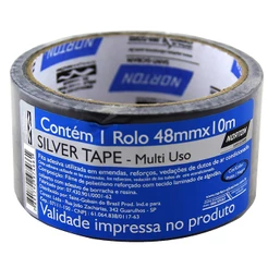 Fita adesiva silver tape 48 x 10m - Norton