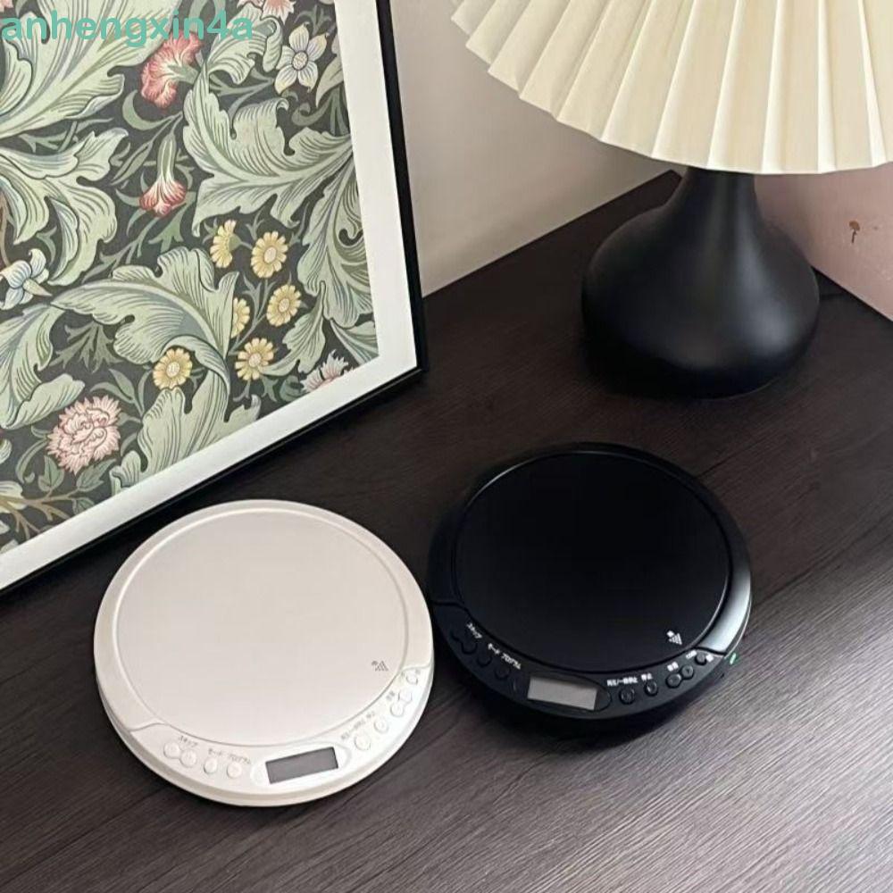 Leitor De CD Portátil ANHENGXIN , Reprodutor Bluetooth Com Função De Loop De Porta USB Estéreo De Som De Alta Qualidade