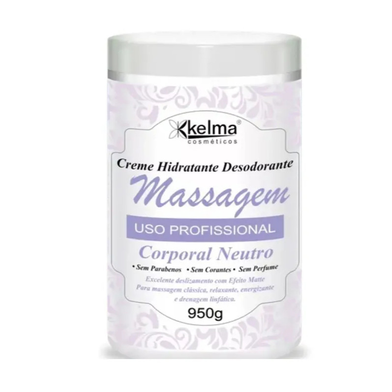 Creme de Massagem Kelma Neutro 950g