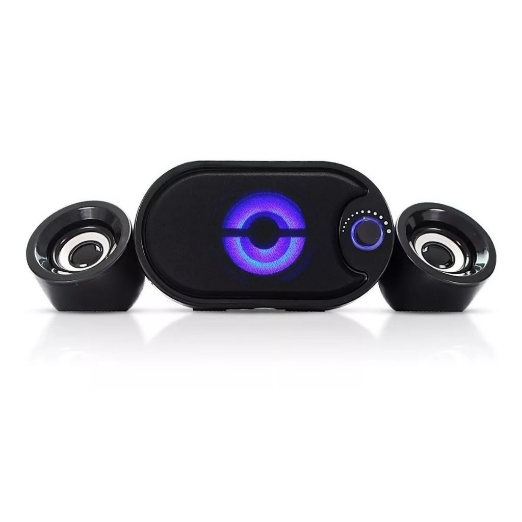 Caixa de Som Subwoofer 2.1 Knup KP-6018BH Bluetooth USB e SD em Oferta na Shopee