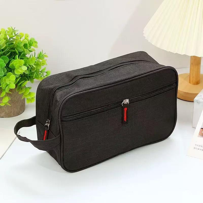 Bolsa Masculino Nécessaire de Maquiagem Cosméticos Para Viagem Ao Ar Livre Preto/Azul/Marrom/Cinza HZB416 Pronta Entrega