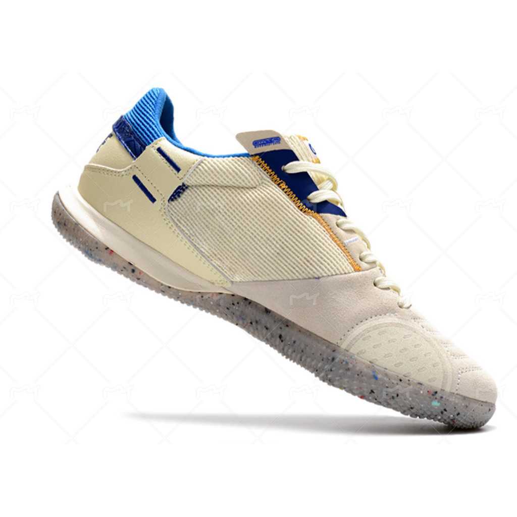 Sapatos de Futsal Masculinos Originais Botinha IC Quadra Sapatos Esportivos Branco Preto Rosa Salão Tênis de Futebol