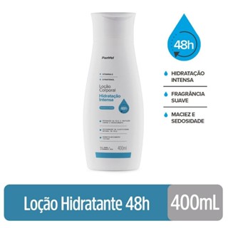 Loção Hidratante 48h Fragrância Suave Panvel 400ml em Oferta na Shopee