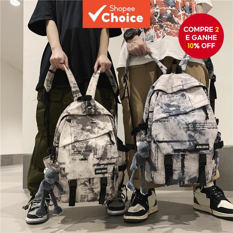 Mochila Escolar Grande e Leve para Adolescentes Meninos e Meninas - Bolsa de Viagem Espaçosa, Mochila Durável e