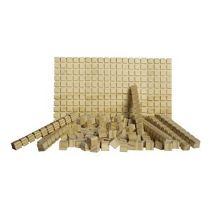 Material Dourado 62 Peças Jogo Educativo de Matemática
