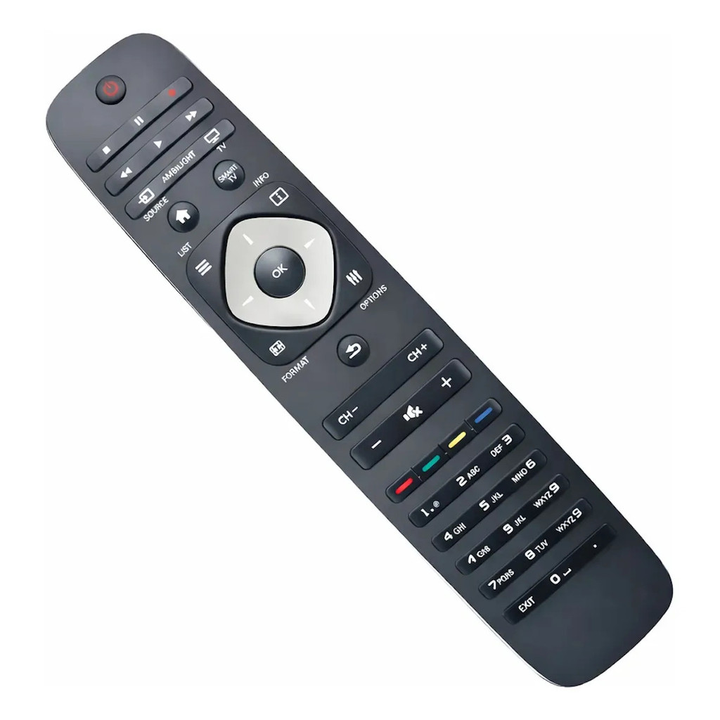 Controle Remoto Compatível Com Tv Philips Smart Lcd Led 3d