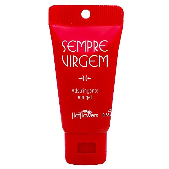 Gel Adstringente Sempre Virgem 25gr Hot Flowers Produtos Eróticos Para Mulheres SEX SHOP