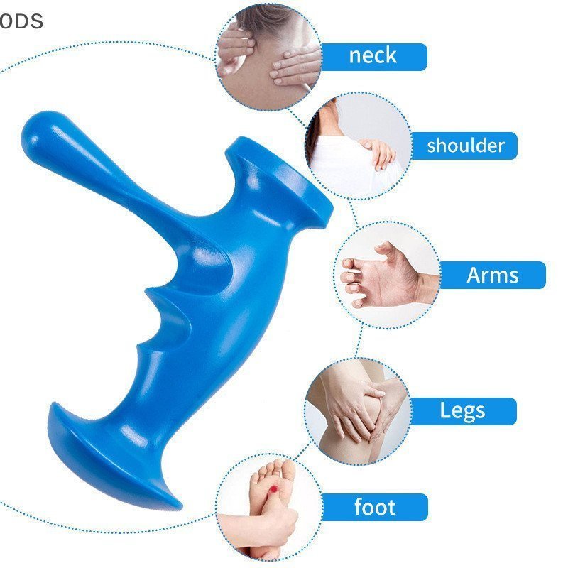 ODS Massageador Em Forma De T Ferramentas Manuais De Fisioterapia Com Ponto De Gatilho De Pressão Do Dedo De Corpo Intei