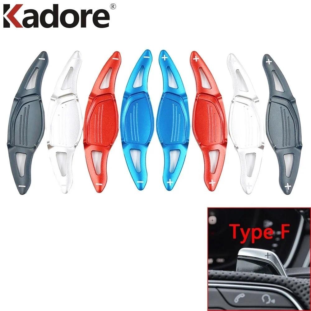 Volante Paddle Shift Extensão Shifter Para Audi Sline Quattro RS Q3 Q5 Q7 S3 S5 SQ5 SQ7 R8 A3 A4 A5 A6 A7 S4 TT TTS