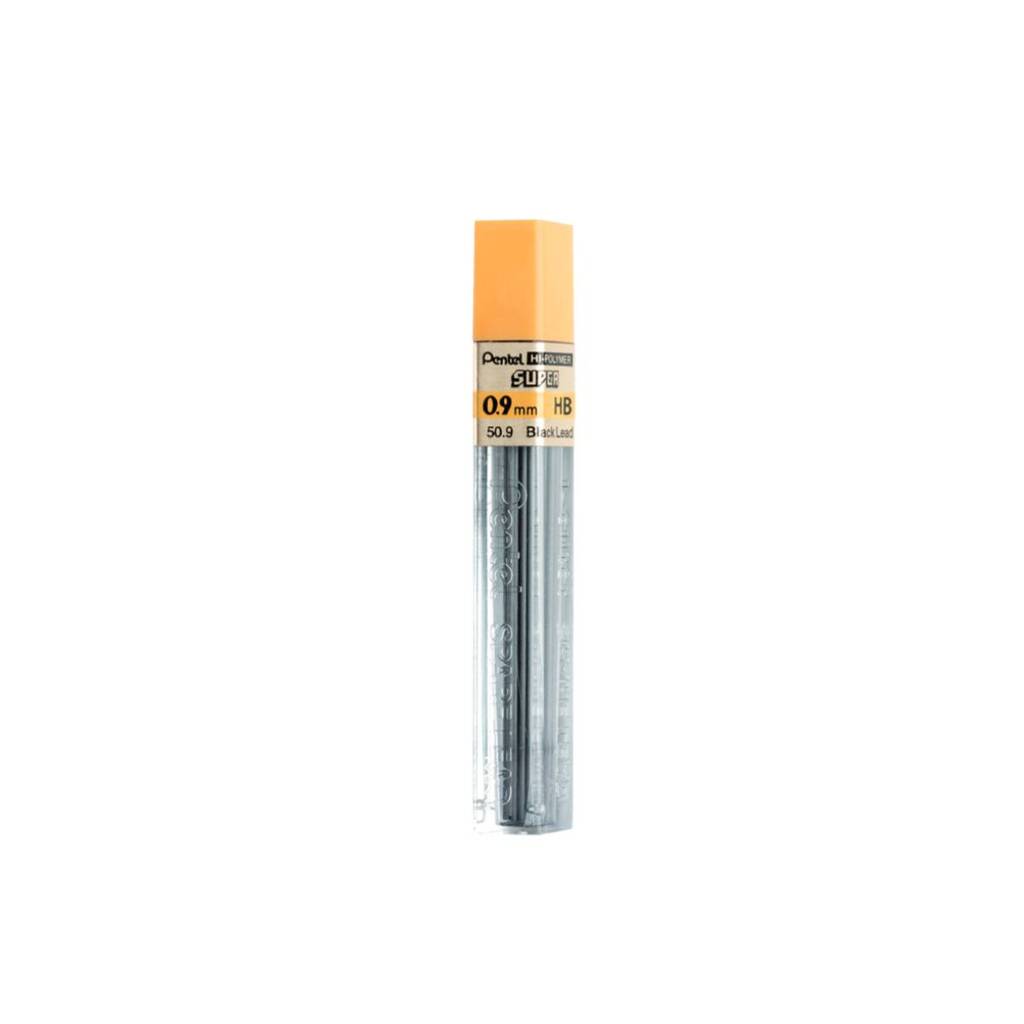 Grafite 0.9mm HB tubo com 12 unidades Pentel em Oferta na Shopee