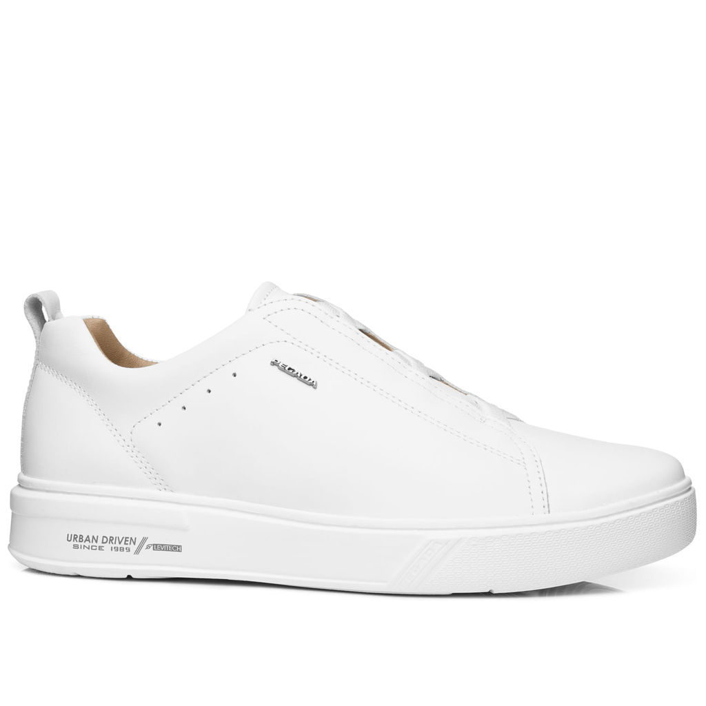 Tênis Casual Pegada Masculino em Couro Branco 111921-01 em Oferta na Shopee