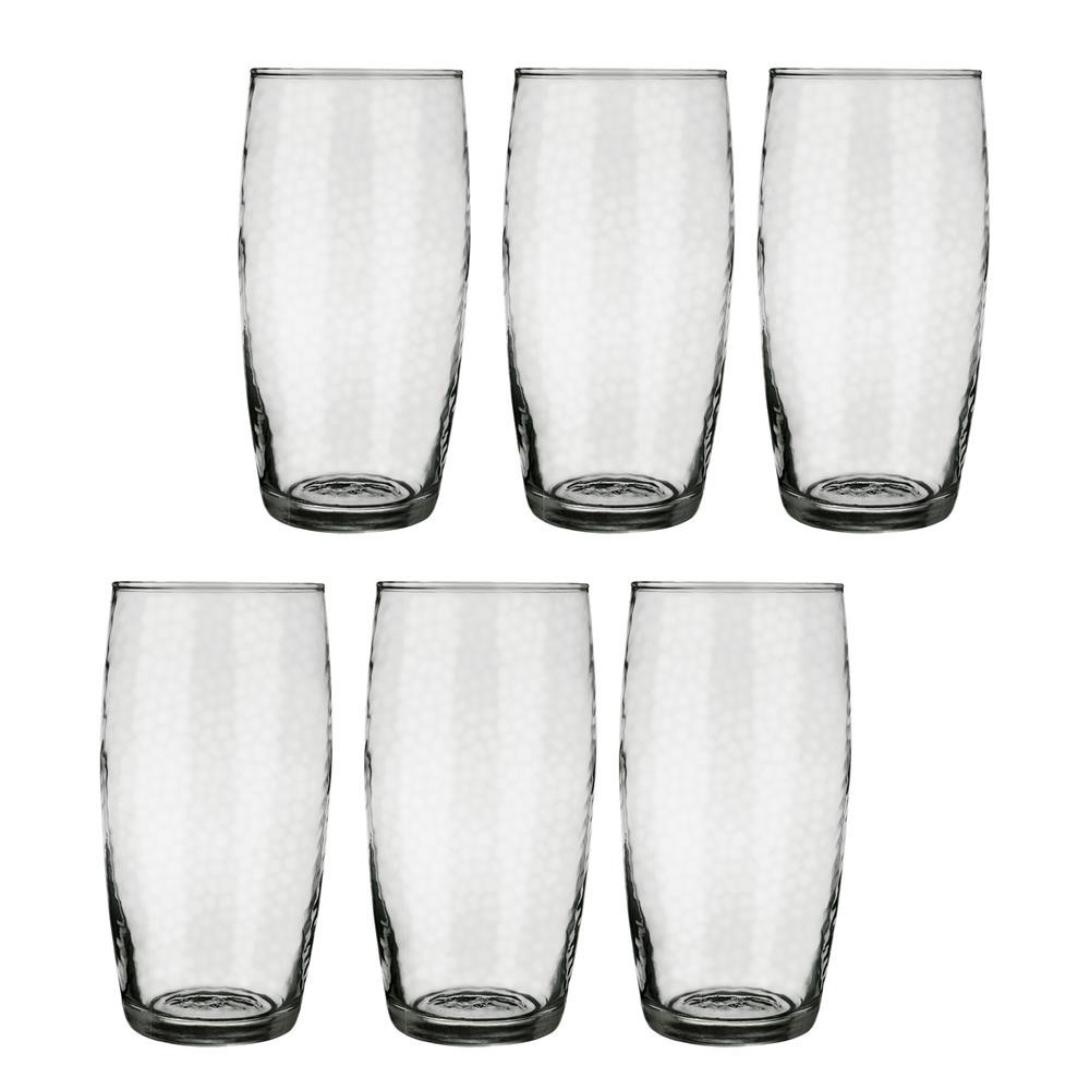 Conjunto de Copos Long Drink Favo 430 ml 6 Peças Nadir