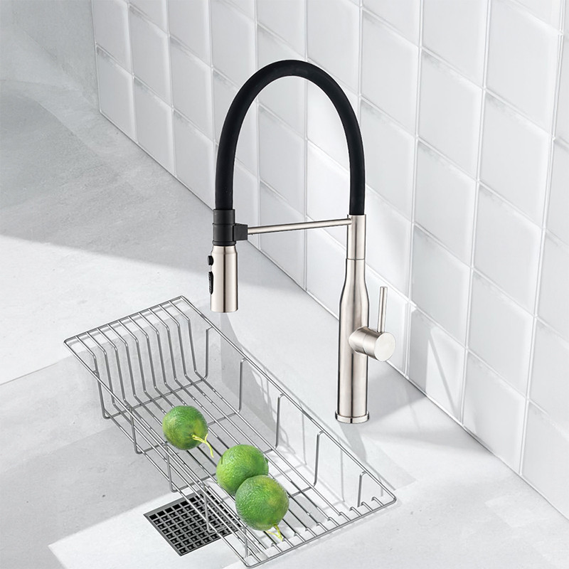 Torneira Cozinha Bancada Flexível Retrátil Magnética 3 Jatos Inox Premium Preto em Oferta na Shopee