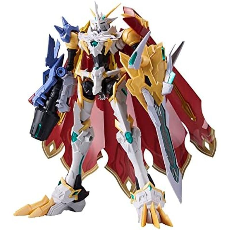 Bandai Hobby-Digimon-Omegamon X Antibodies , Spirits Doll Stand Kit de modelo de Amplificador padrão