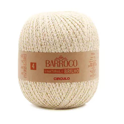 BARROCO N4 NATURAL C/BRILHO CIRCULO 700G