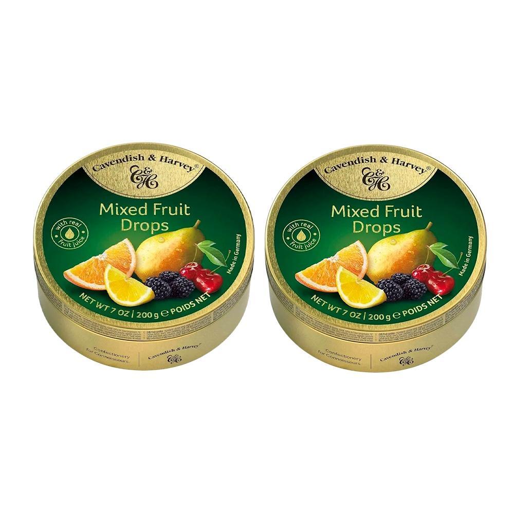 KIT 02 BALA MIXED FRUIT DROPS 175 G CAVENDISH & HARVEY