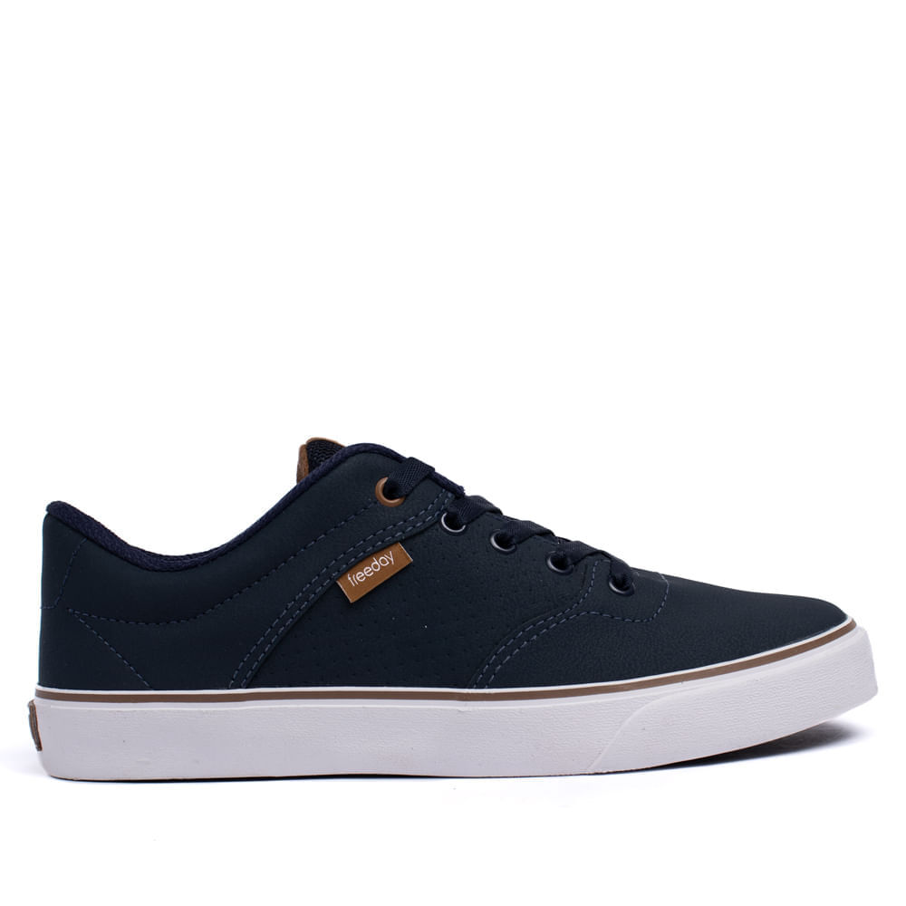 Tênis Masculino Freeday Flip Eco Marinho/branco