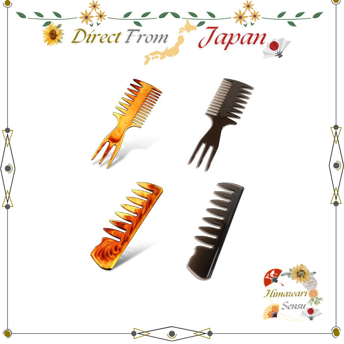 iMii Men Mesh Comb Coarse Fine Classic Barber Styling Hair Comb CB【 Direct from Japan 】
